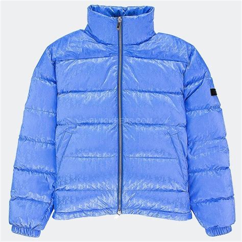 dior blue winter jacket|dior windbreaker jacket.